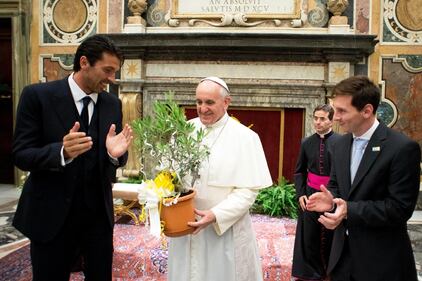 Italia e Argentina in udienza da papa Francesco 5