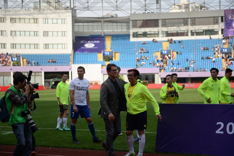 Il "Legend team" italiano porta il calcio in Cina 16