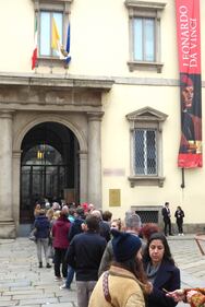 Grande affluenza alla Pinacoteca Ambrosiana  di Milano  1