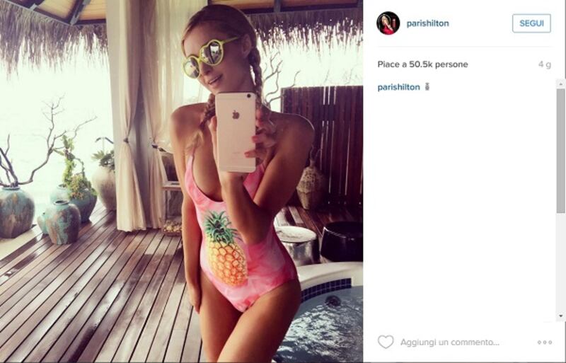 Paris Hilton, compleanno sexy su un'isola da sogno: foto 8