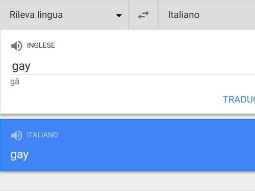 Traduzioni volgari della parola "gay", Google costretto a scusarsi