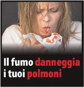 Le "immagini choc" sui pacchetti di sigarette 3
