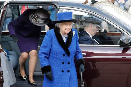 La regina Elisabetta: evento ufficiale a Wellington Barracks 6