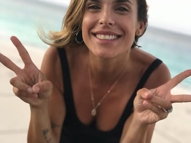 Elisabetta Canalis, selfie seducente 2