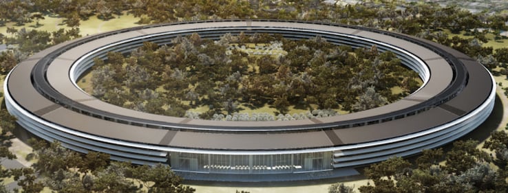 Decolla l'astronave Apple: ecco il plastico del nuovo Campus 2