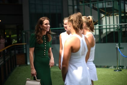 Kate Middleton nella giornata finale dei giochi di Wimbledon  6