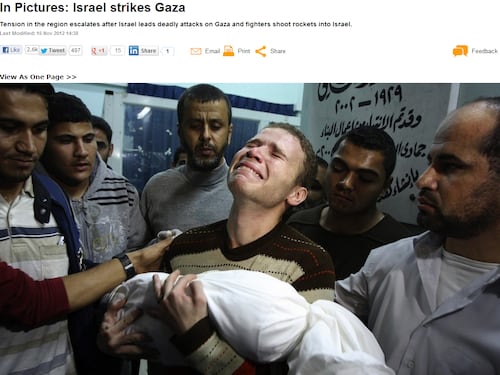 Rapporto Onu, a uccidere il figlio del dipendente BBC forse razzo Hamas