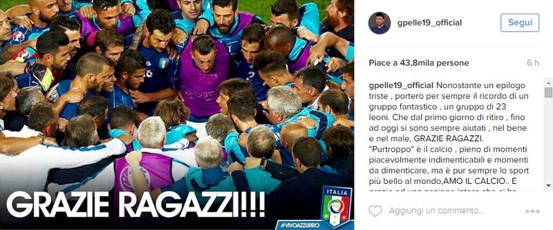 Pellè Instagram