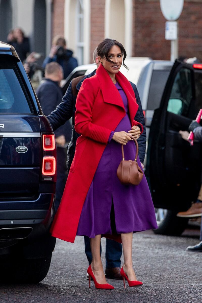 Meghan Markle raggiante col pancione: foto 6