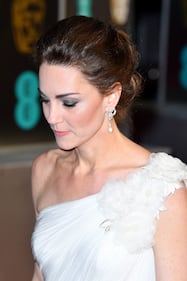 Kate Middleton in bianco ai Bafta 2019 6