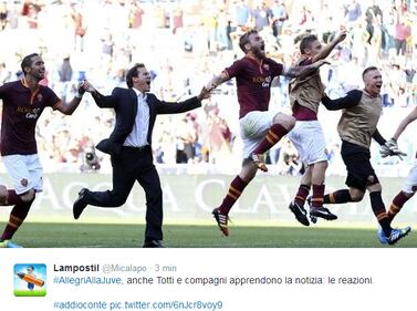 Arriva Allegri: ironie sul web 8