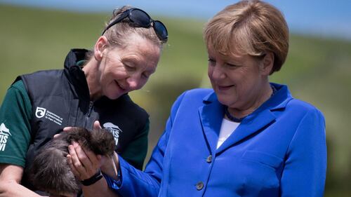 La Merkel (e un kiwi) in Nuova Zelanda 8