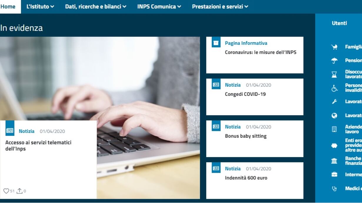Il boom di accessi per l'aiuto dell'Inps scatena il sospetto di "bagarinaggio"