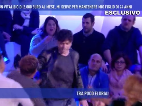 Domenica Live, rissa in diretta tra l'avvocato di Cicciolina e Filippo Facci
