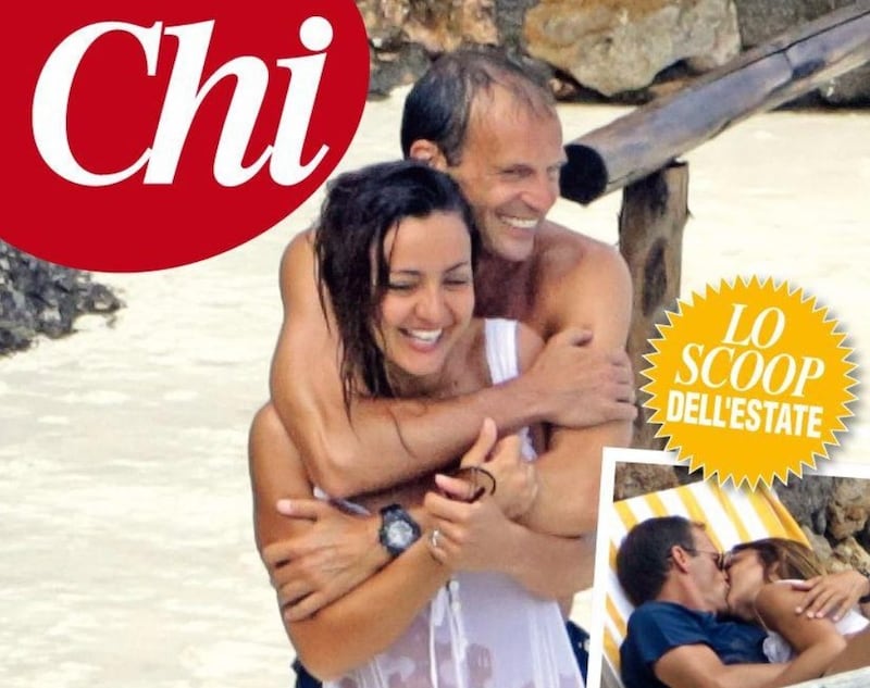 Le prime foto di Ambra Angiolini e Max Allegrini insieme (2017)
