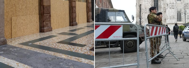 Droni, 500 parà per le strade e la paura dei negozianti: così Milano si prepara ai nuovi scontri