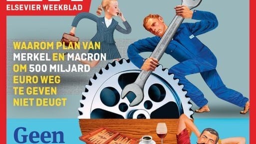 Copertina choc dall'Olanda: "Lavoriamo per pagare vacanze al Sud Europa"