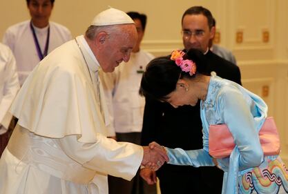 Il viaggio del Papa in Myanmar 7