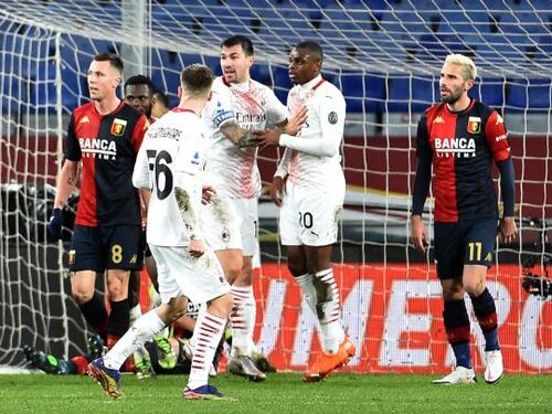 Milan fermato dal Genoa. Resta in vetta ma l'Inter è a -1
