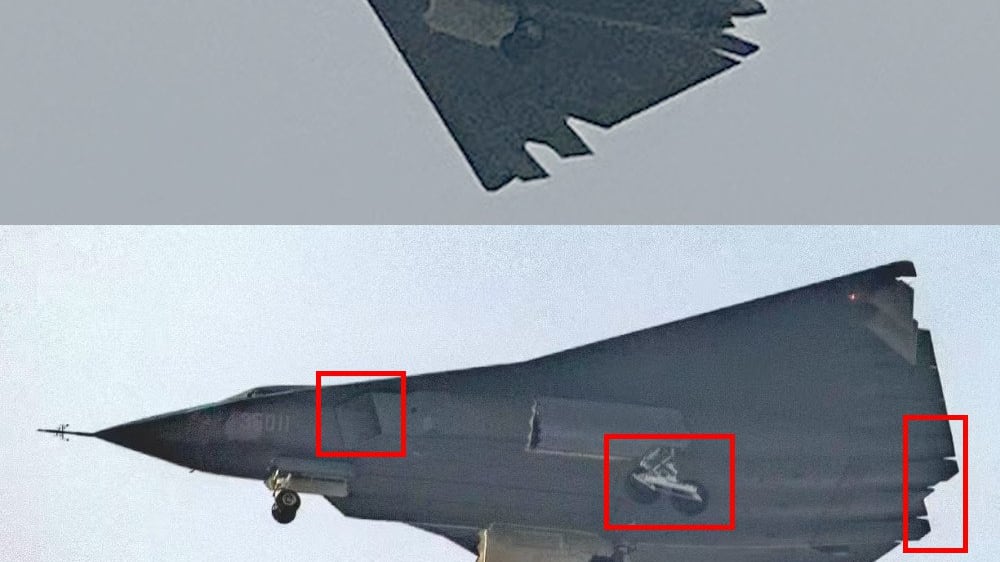 Motore con spinta vettoriale: lo strano particolare del nuovo caccia cinese J-36