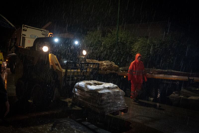 Maltempo in Emilia Romagna, Vigili del fuoco al lavoro 7