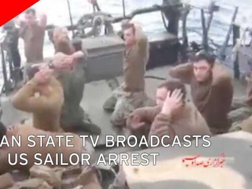 Iran, medaglie e promozioni per i soldati che hanno trattenuto i marine americani