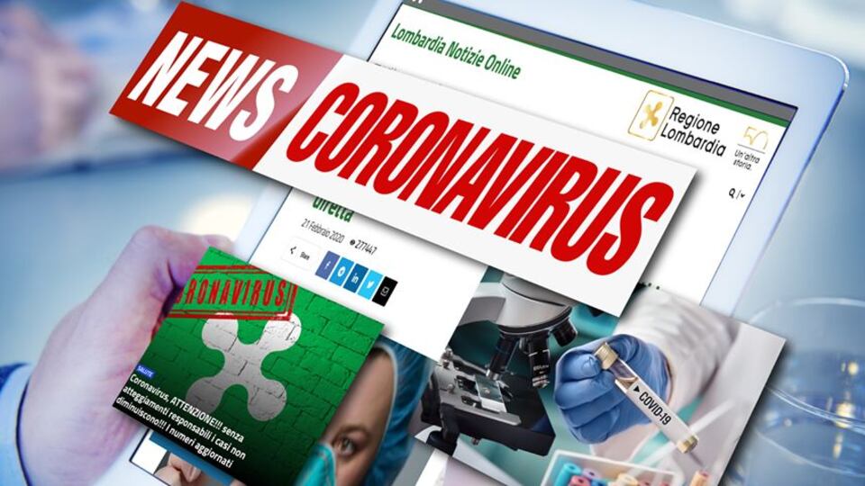 Coronavirus, pagina Facebook Lombardia Notizie Online ottiene il "bollino blu"
