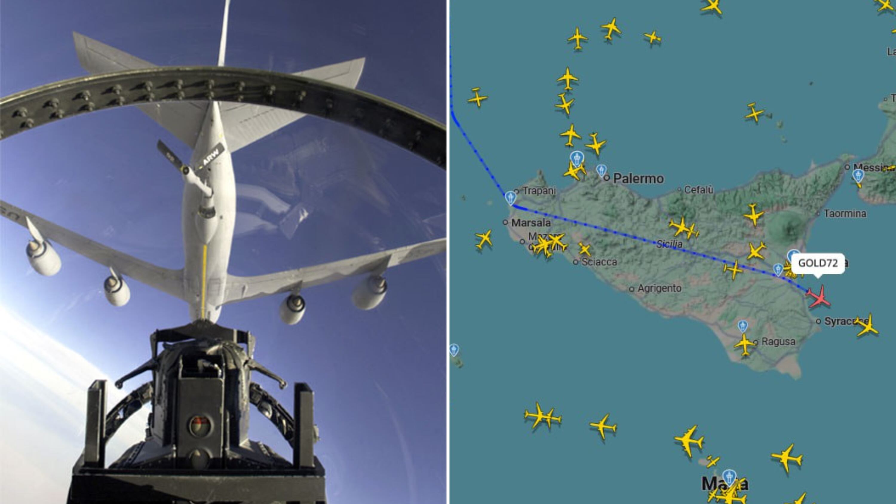 Gli Usa muovono ancora la flotta di aerei cisterna: da dove partono e perché sorvolano la Sicilia