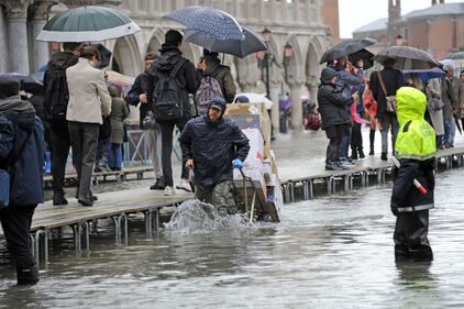 Acqua alta a Venezia 2
