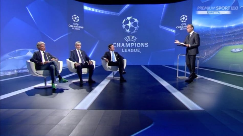 Mediaset, Champions da record: 1 milione di spettatori su Premium