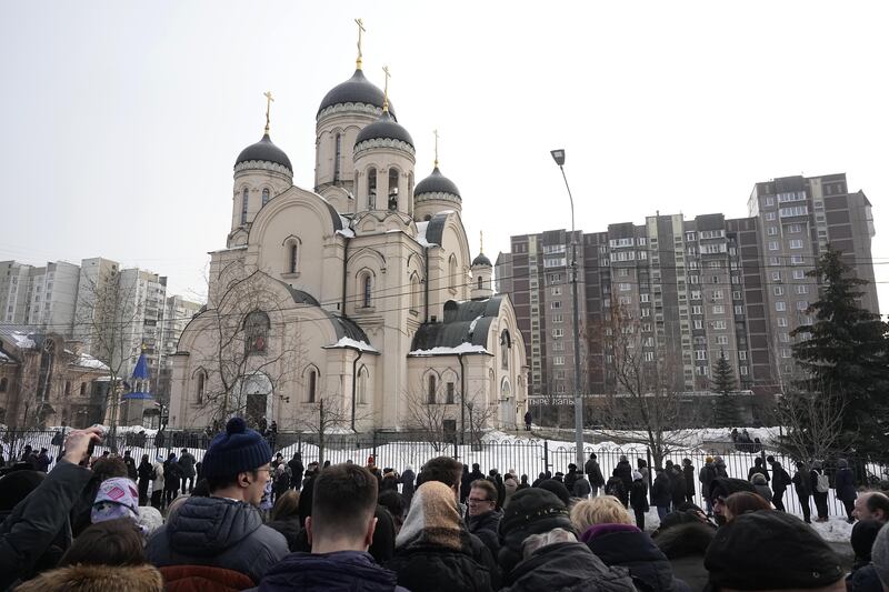Il funerale di Alexei Navalny a Mosca 3
