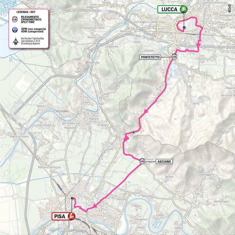 Giro d'Italia tutte le tappe 20