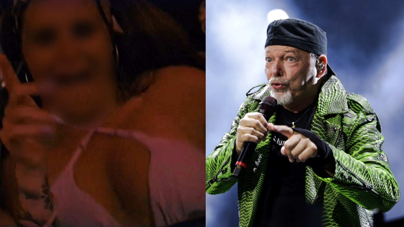 Fan in reggiseno al concerto di Vasco. Bufera per le inquadrature hot