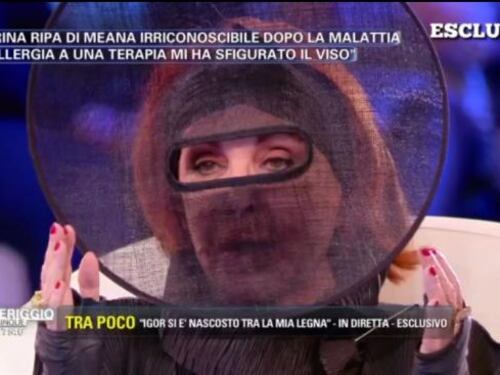 Marina Ripa di Meana: "Mi sono fatta vedere sfigurata perché pensavo di rimanere così"