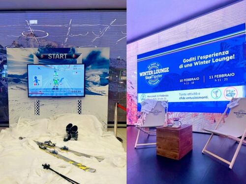 Sisal Wincity, lo spirito olimpico in città con Winter Lounge-Be Part of the Games
