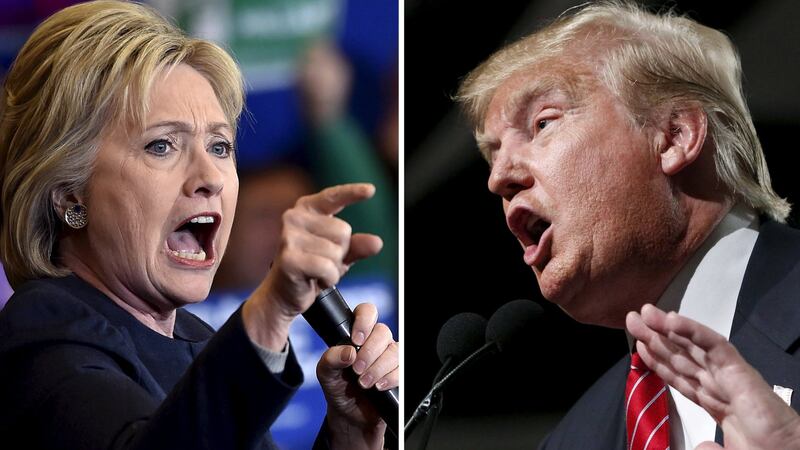 Trump e Hillary Clinton