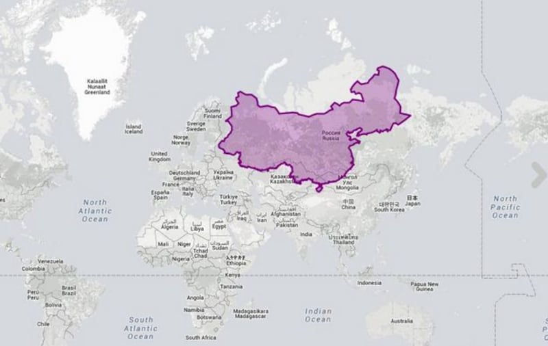 Il mondo a grandezza reale:così cambiano le proporzioni degli Stati 11