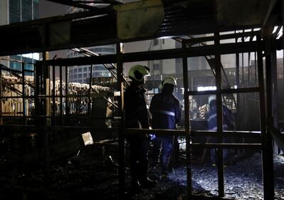 Incendio in un ristorante di Mumbai 16