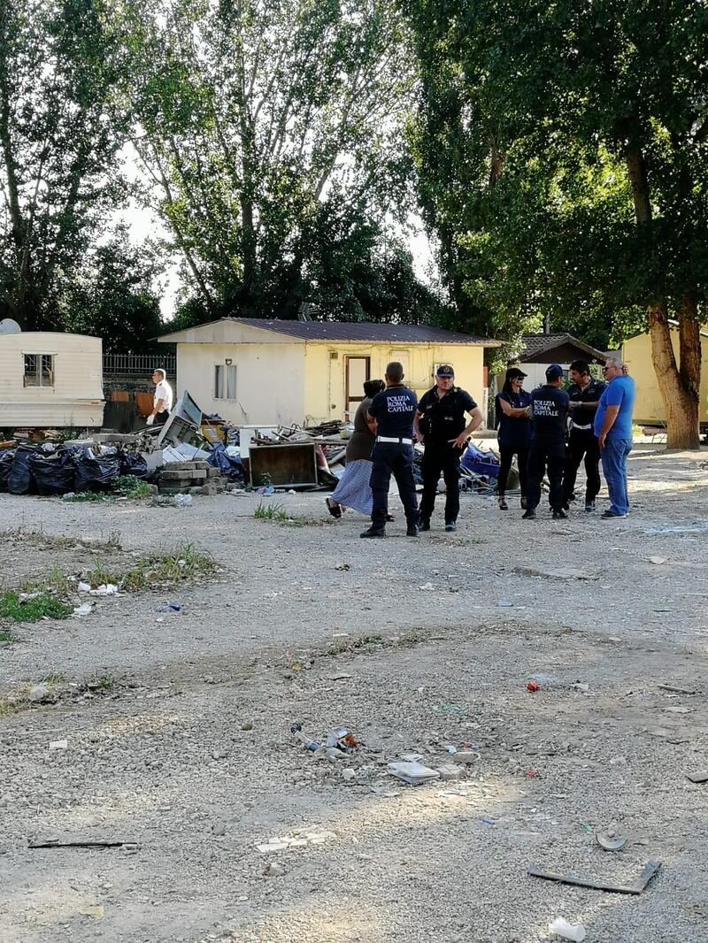 L'intervento della Polizia Locale al Camping River 8