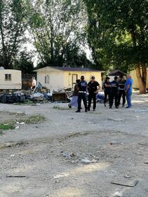 L'intervento della Polizia Locale al Camping River 8