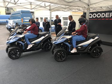 Cerimonia di consegna di Qooder al Gruppo Fiamme Oro della Polizia di Stato 8