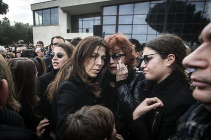 I funerali di Pino Daniele al Divino Amore a Roma 4
