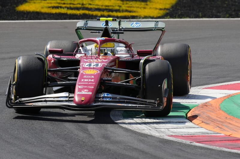 F1 Italia FP1 Hamilton