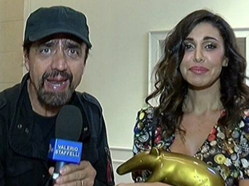 Tapiro d'oro per Belen Rodriguez: "Le corna? Non le ho mai fatte..."