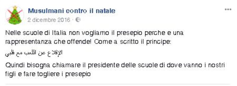 musulmani contro il Natale 2 