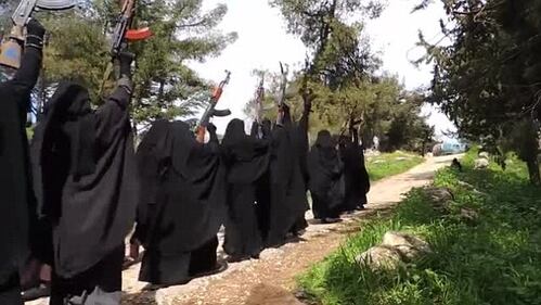 Le guerriere della Jihad in Siria 3