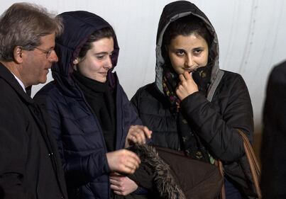 Greta e Vanessa sono in Italia: l'arrivo a Ciampino 9