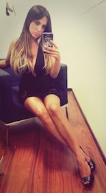 Marika Fruscio, bagno hot per la giornalista sportiva 40