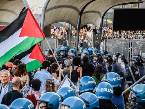 E anche i pro Palestina scrivono la loro pagina nella kermesse torinese