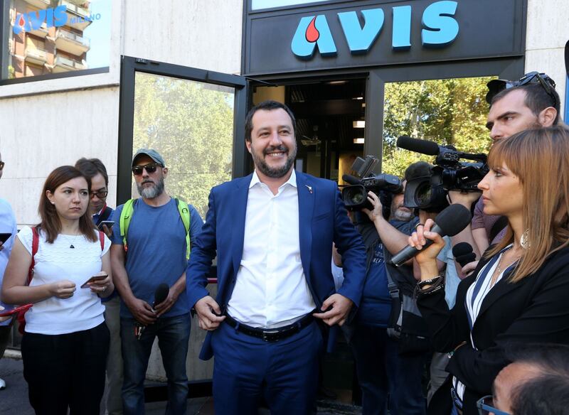 Salvini dona il sangue e scherza: "Ho la pressione alta, dovrei rilassarmi..." 2